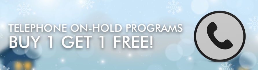 On-Hold Programs - BOGO!